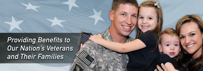 Providing benefits to our nation's Veterans and their families